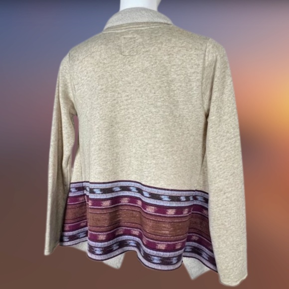 Billabong Flyaway Cardigan Raw Edge Large ๐5X Host Pick๐ - Picture 5 of 11